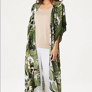Green jungle print Kimono by Women with Control